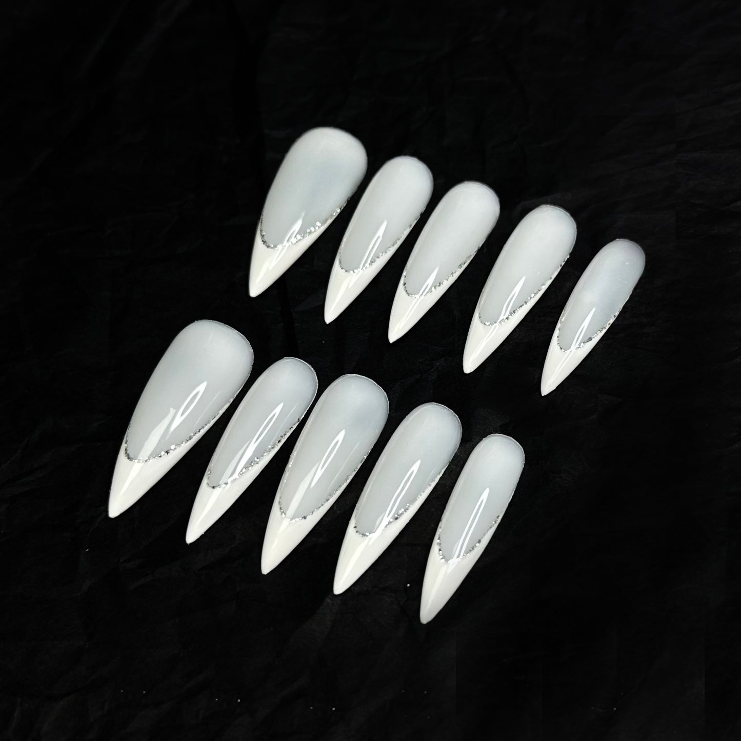 Crystal Elegance French Tips