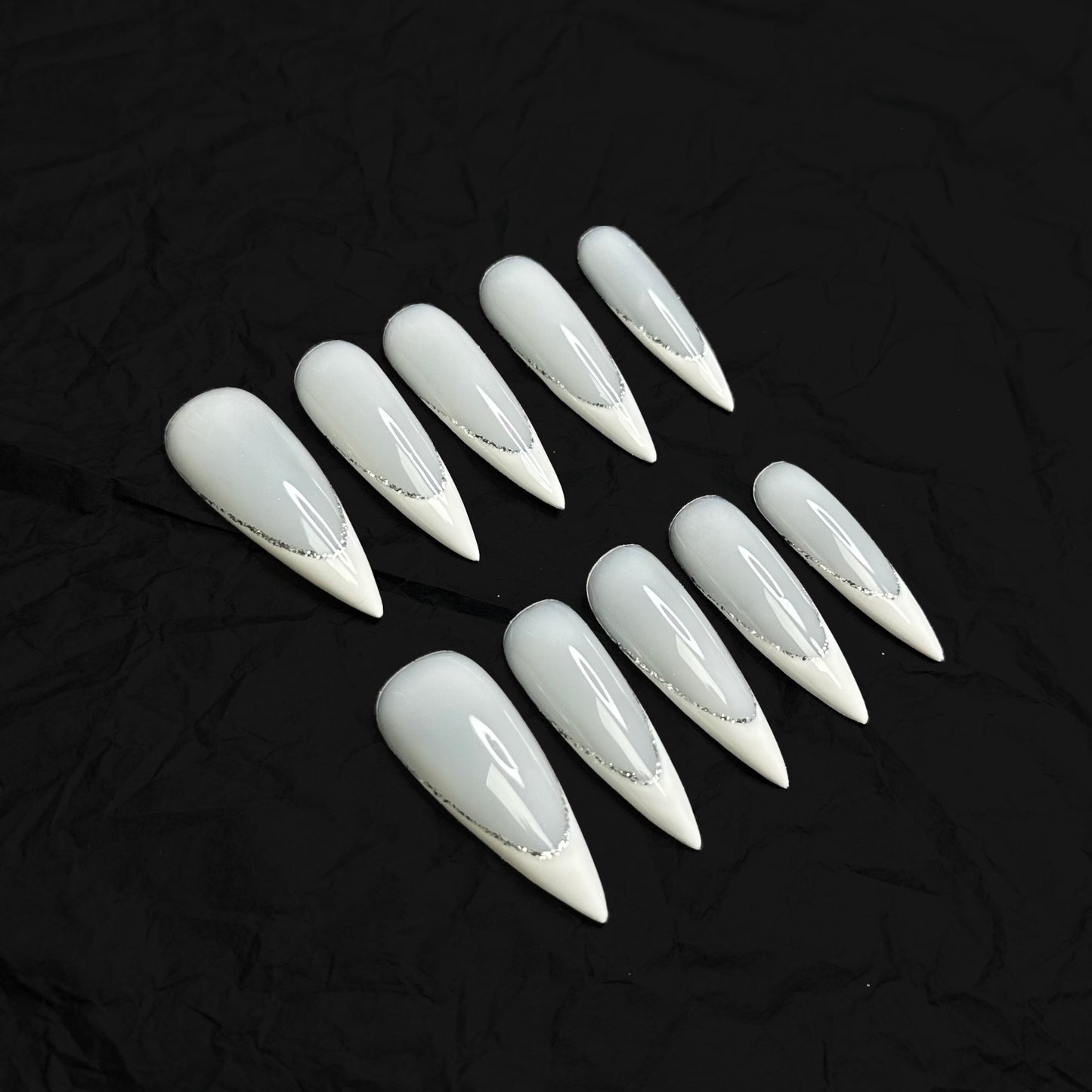 Crystal Elegance French Tips